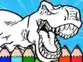Mäng Dino-de värvimine lastele Internetis