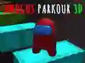Mäng Amog Us Parkour 3D Internetis