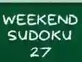 Mäng Nädala Lõpu Sudoku 27 Internetis