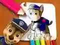 Mäng PAW Patrol Värviraamat Internetis