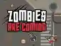 Mäng Zombid tulevad Internetis