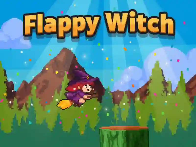 Mäng Flappy Witch Internetis