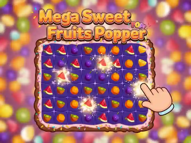 Mäng Mega Sweet Fruits Popper Internetis