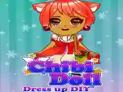 Mäng Chibi Nukk Riietamine DIY Internetis