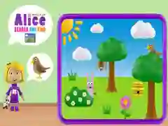 Mäng Alice'i Maailm: Otsi ja Leia Internetis