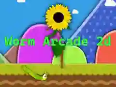 Mäng Worm Arcade 2D Internetis