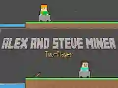MĂ€ng Alex ja Steve: Kahe MĂ€ngijaga Kaevur Internetis MĂ€ng Alex ja Steve: Kahe MĂ€ngijaga Kaevur Internetis