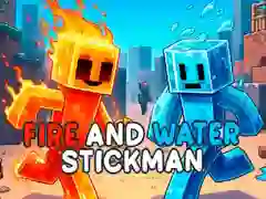 Mäng Tuli ja Vesi Stickman Internetis