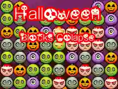 Mäng Halloweeni plokkide kokkuvarisemine Internetis