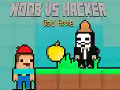 Mäng Noob vs Häkker Kuld Õun Internetis