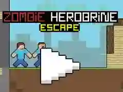 Mäng Zombie Herobrine Põgenemine Internetis