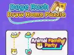Mäng Doge Rush: Joonista Kodu Pusle Internetis