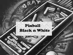 Mäng Pinball Must ja Valge Internetis