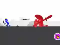 Mäng Punane ja Sinine - Stickman Spiooni Pusled Internetis