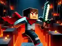 Mäng Mineblock Obby Internetis