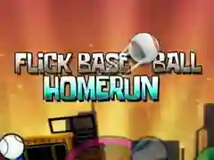 Mäng Flick Baseball Super Homerun Internetis