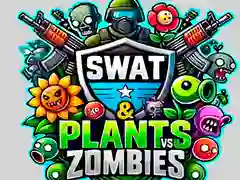 Mäng SWAT ja Taimed zombiide vastu Internetis