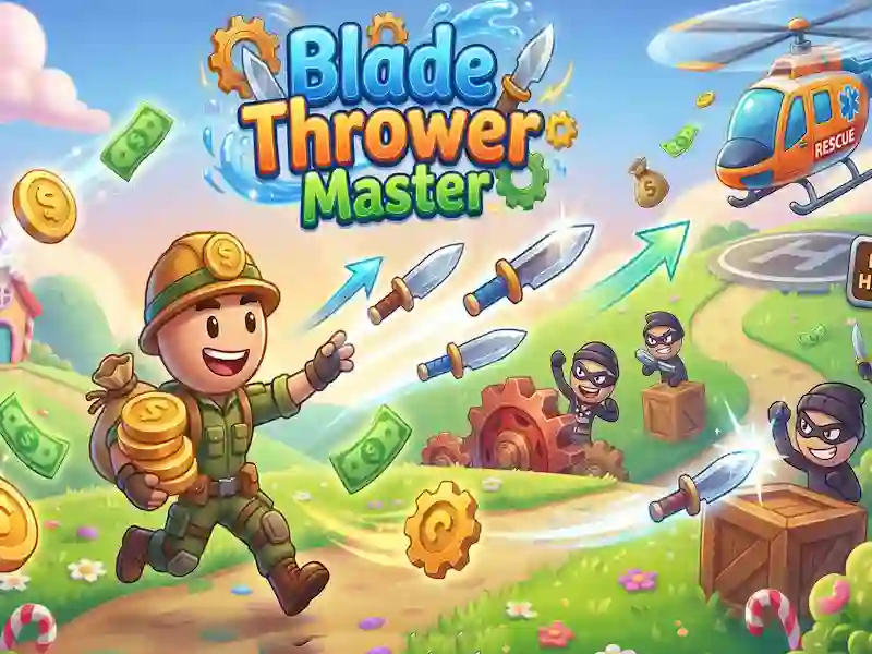 Mäng Blade Thrower Master Internetis