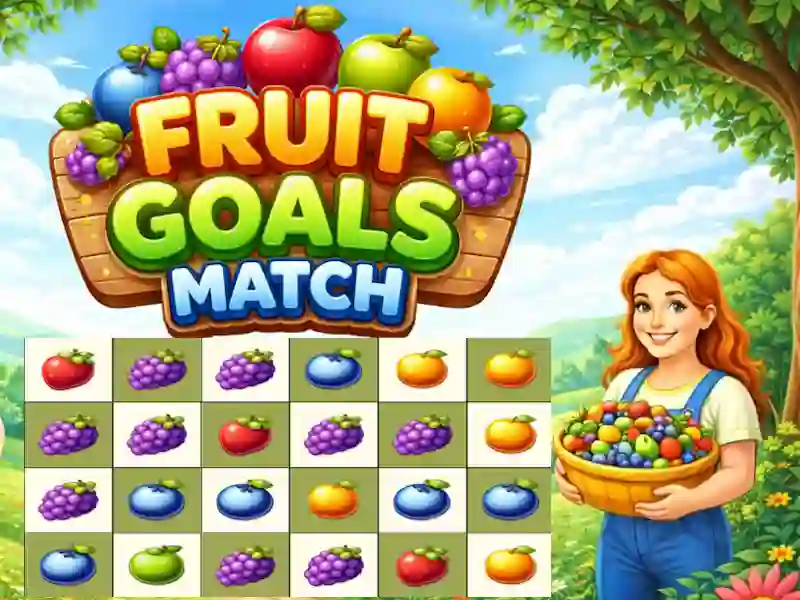 Mäng Fruit Goals Match Internetis