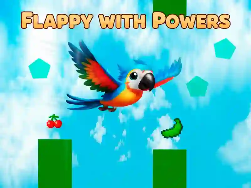 Mäng Flappy with Powers Internetis