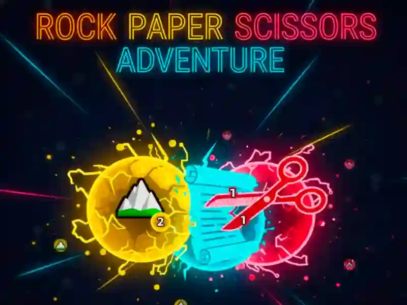 Mäng Rock Paper Scissors Adventure Internetis