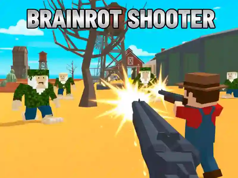Mäng Brainrot Shooter Internetis