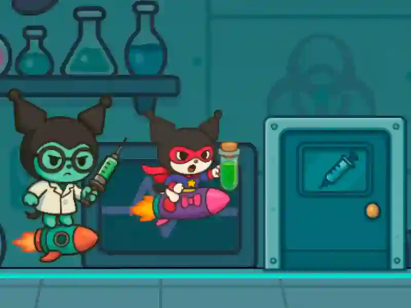 Mäng Kitty Kuro laborist põgenemine Internetis