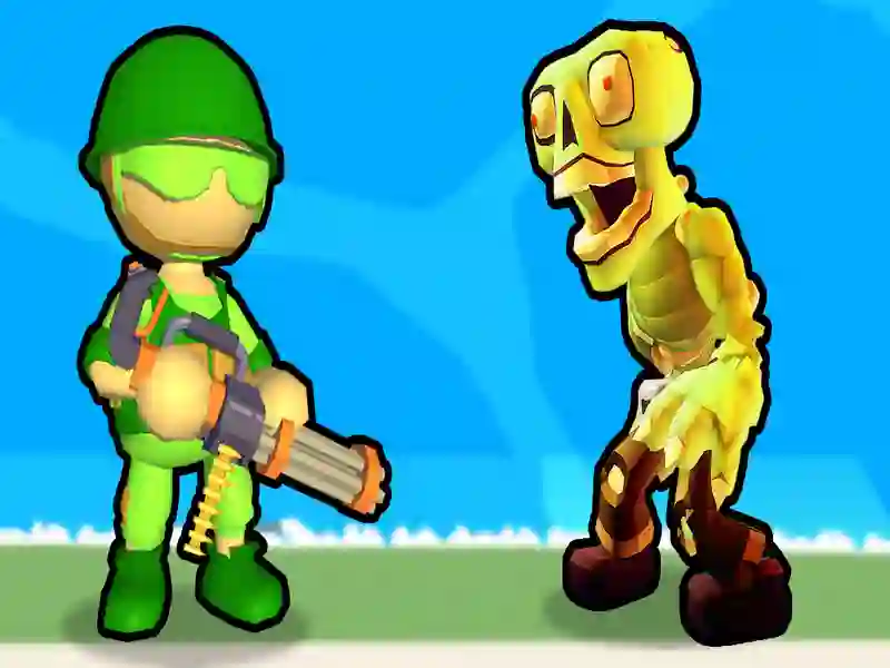 Mäng Stickman zombie hävitamine Internetis
