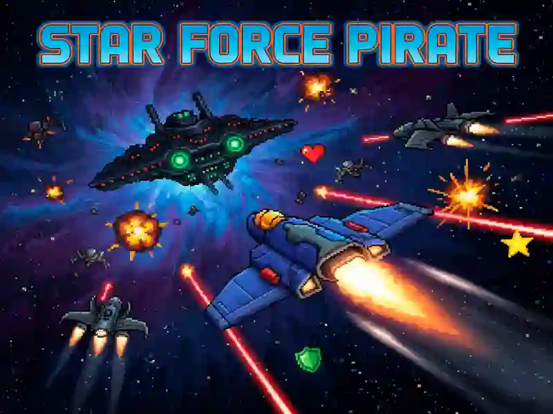 Mäng Star Force Pirate Internetis
