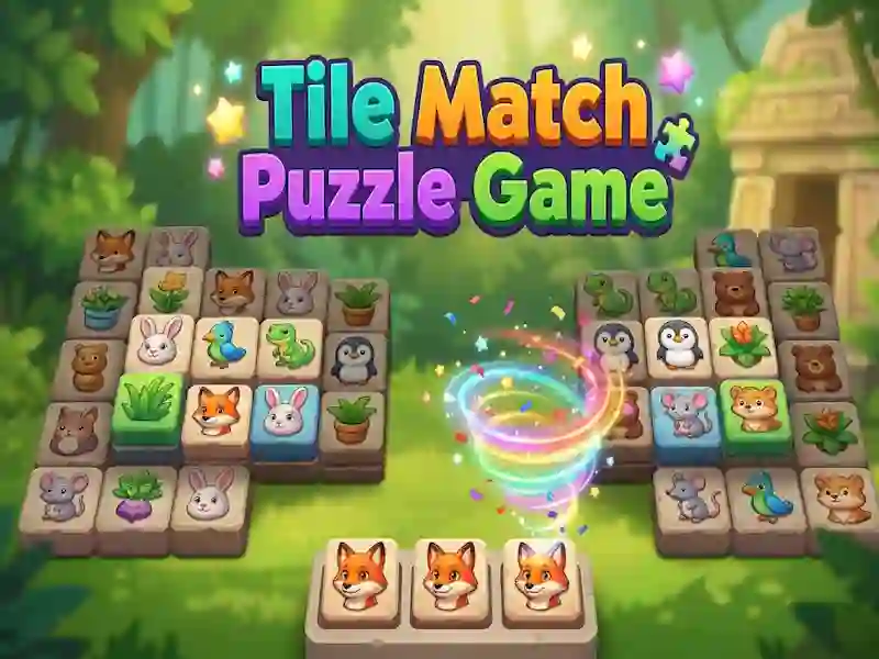 Mäng Tile Match Puslemäng Internetis