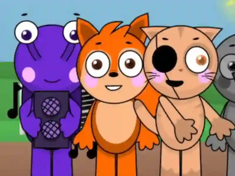 Mäng Sprunki Abgerny 2: Deluxe Internetis