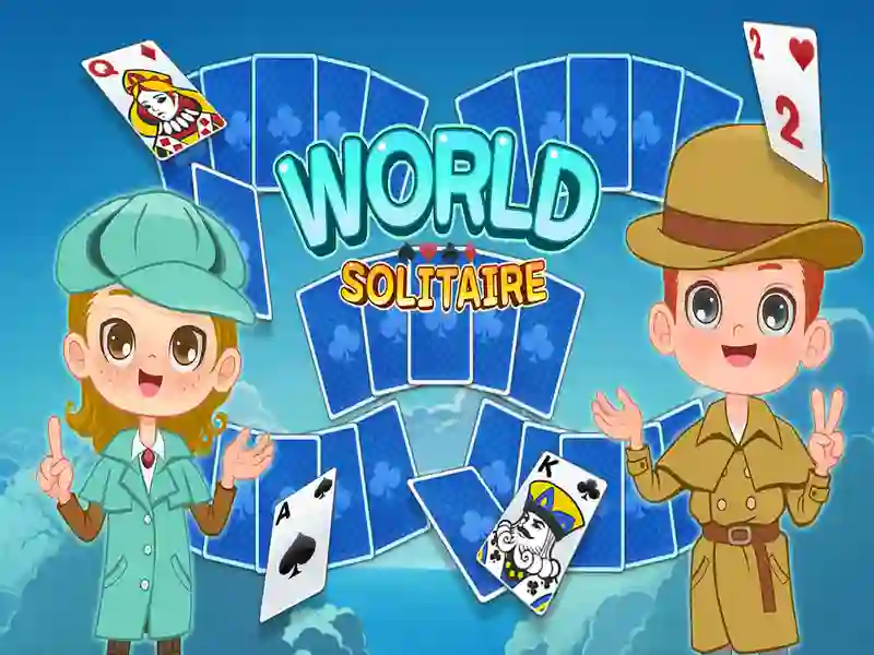 Mäng Maailma Solitaire tripaakid Internetis