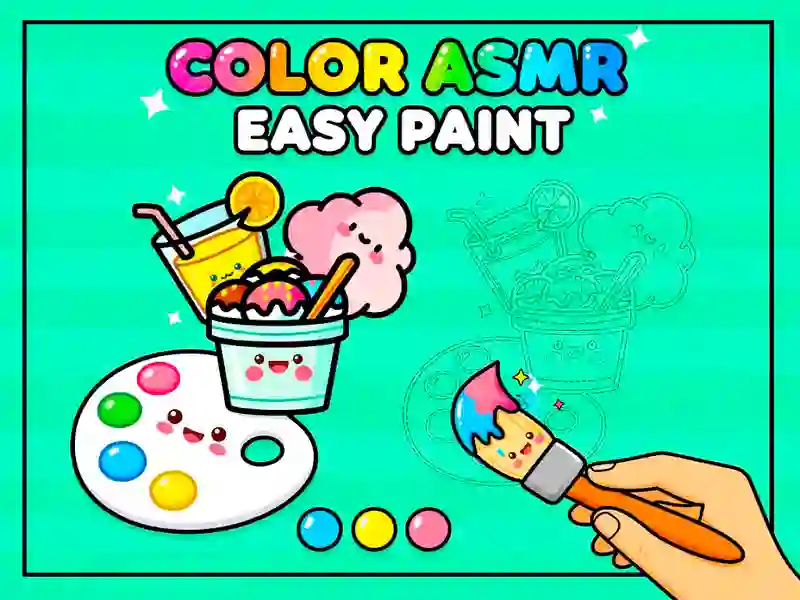 Mäng Värv Asmr Easy Paint Internetis
