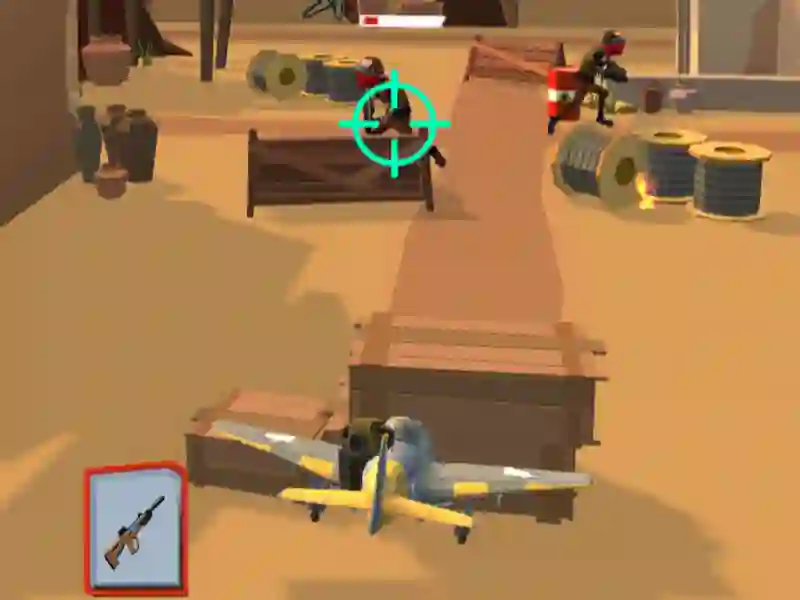 Mäng Bombardino crocodilo Brainrot Gunner Internetis