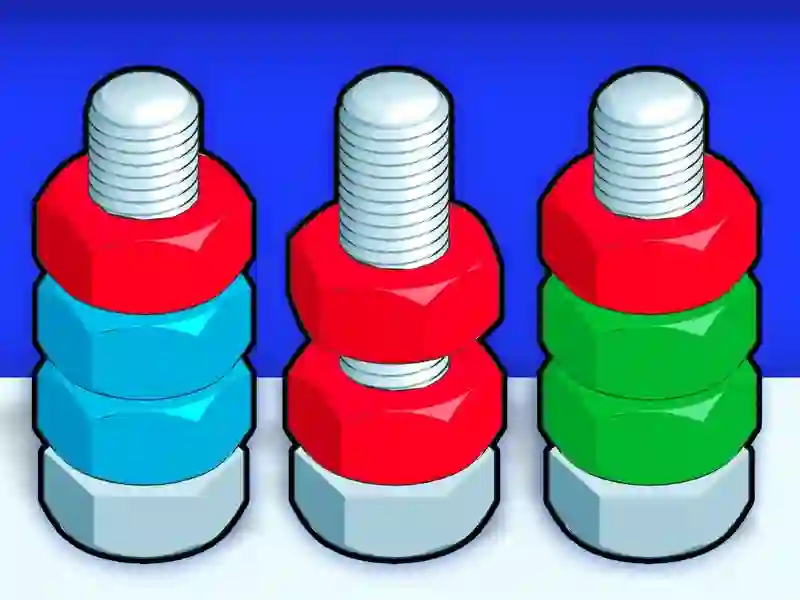 Mäng Pähklid ja poldid sorteerivad Internetis Mäng Pähklid ja poldid sorteerivad Internetis