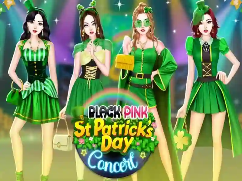 Mäng Black Pink St. Patricksi päevakontsert Internetis