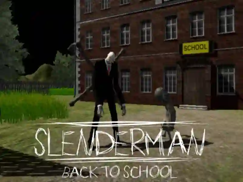 Mäng Slenderman tagasi kooli Internetis