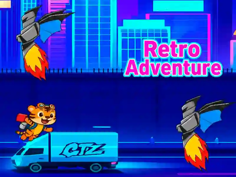Mäng Retro Adventure Internetis