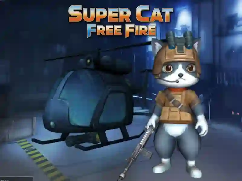 Mäng Super Cat Free Fire Internetis