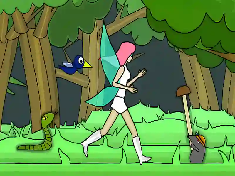 Mäng Haldjas ääristus Internetis