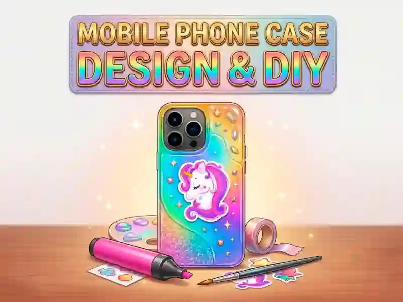 Mäng Mobile Phone Case Design & DIY Internetis