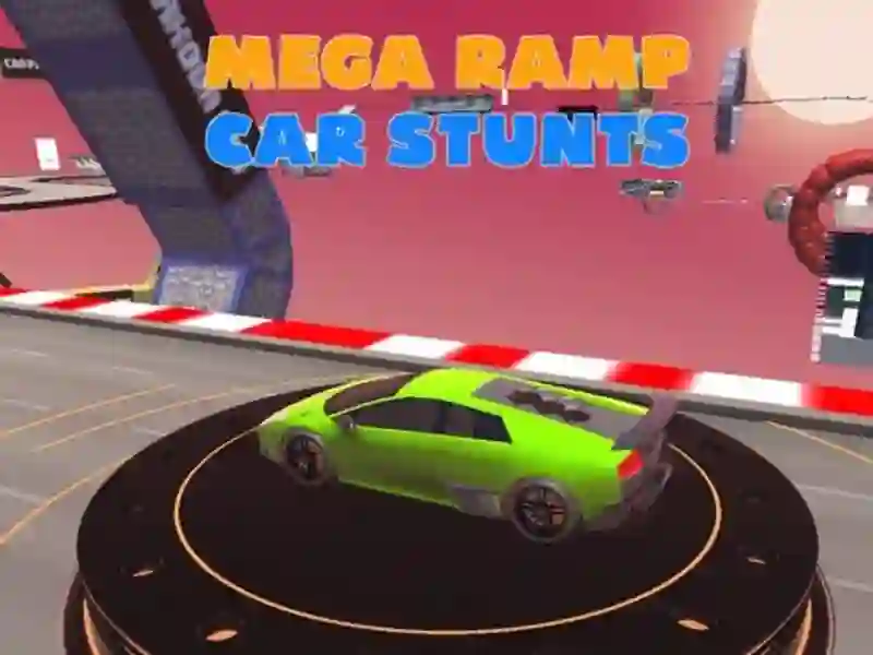 Mäng Mega Ramp Car Trikid Internetis