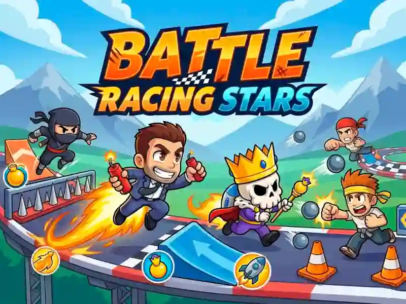 Mäng Battle Racing Stars Internetis