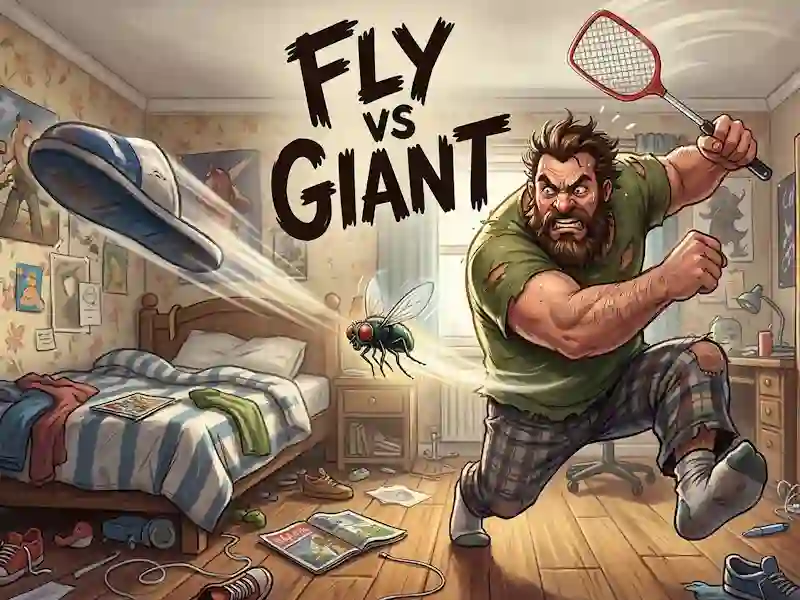 Mäng Fly vs Giant Internetis