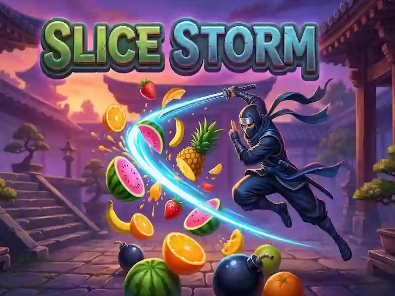 Mäng Slice Storm Internetis