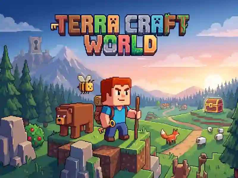 Mäng Terra Craft World Internetis