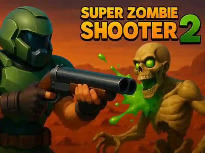 Mäng Super Zombie Shooter 2 Internetis