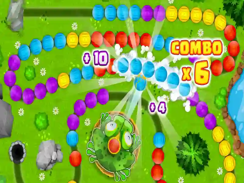 Mäng Frogtastiline marmorist seiklus Internetis