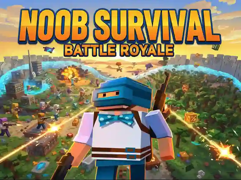 Mäng Noob Survival: Battle Royale Internetis
