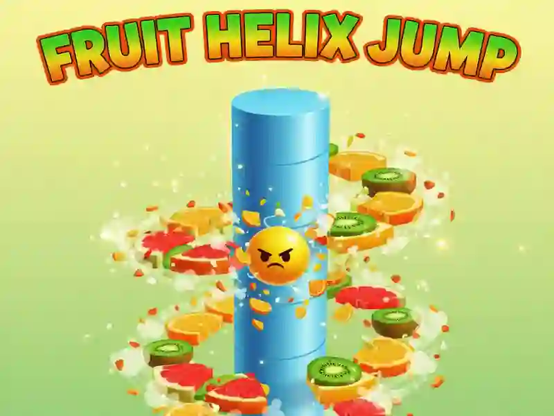 Mäng Fruit Helix Jump Internetis